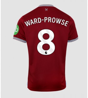 Lacne Muži Futbalové dres West Ham United James Ward-Prowse #8 2025-26 Krátky Rukáv - Domáci
